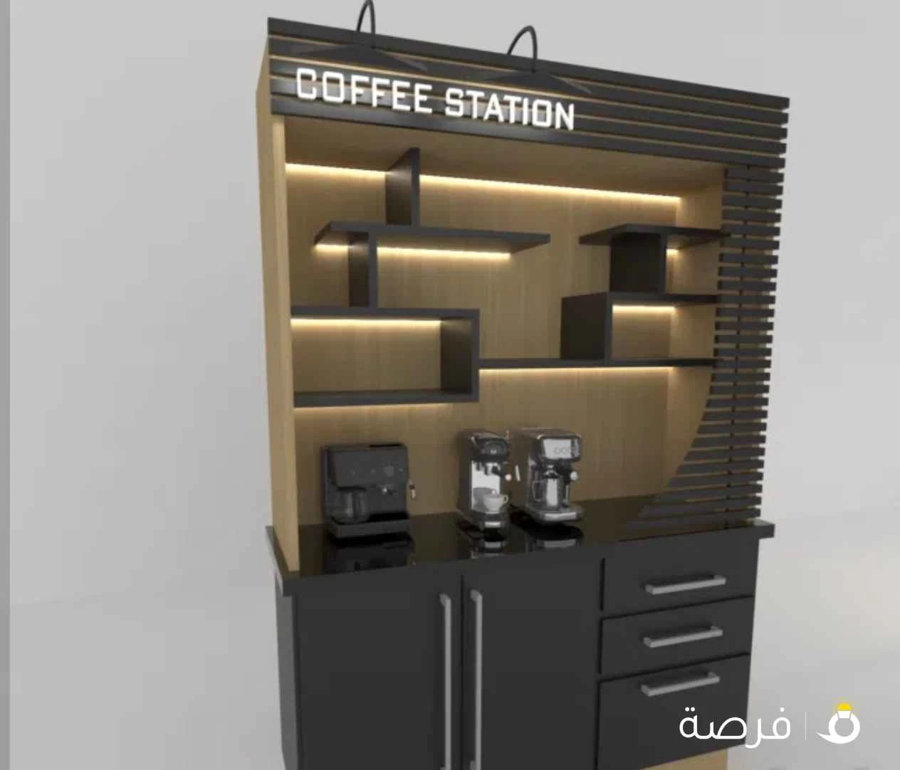نوفر جميع أعمال النجارة (تفصيل حسب الطلب كبتات، كونرات قهوه، غرف نوم) بأفضل الاسعار