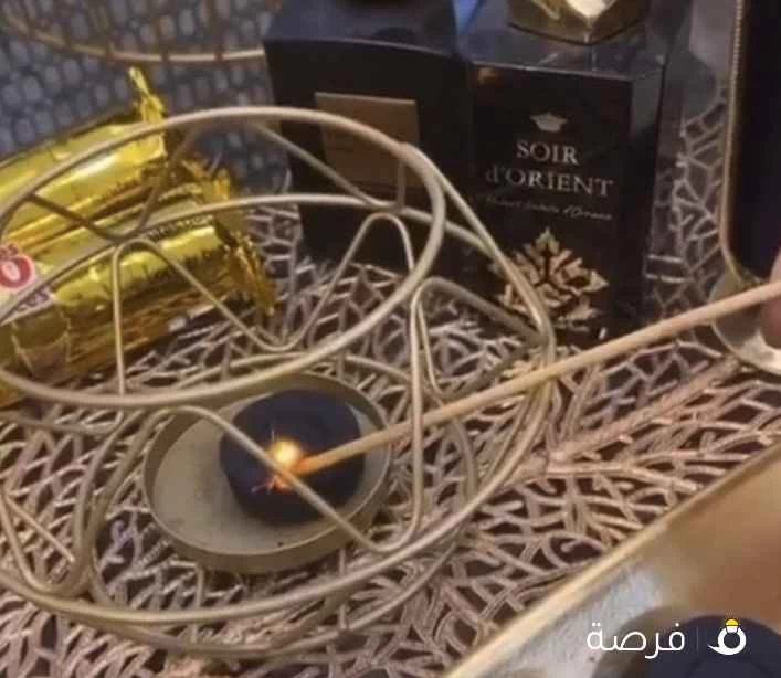 فحم بخور تصفيه سريع الاشتعال