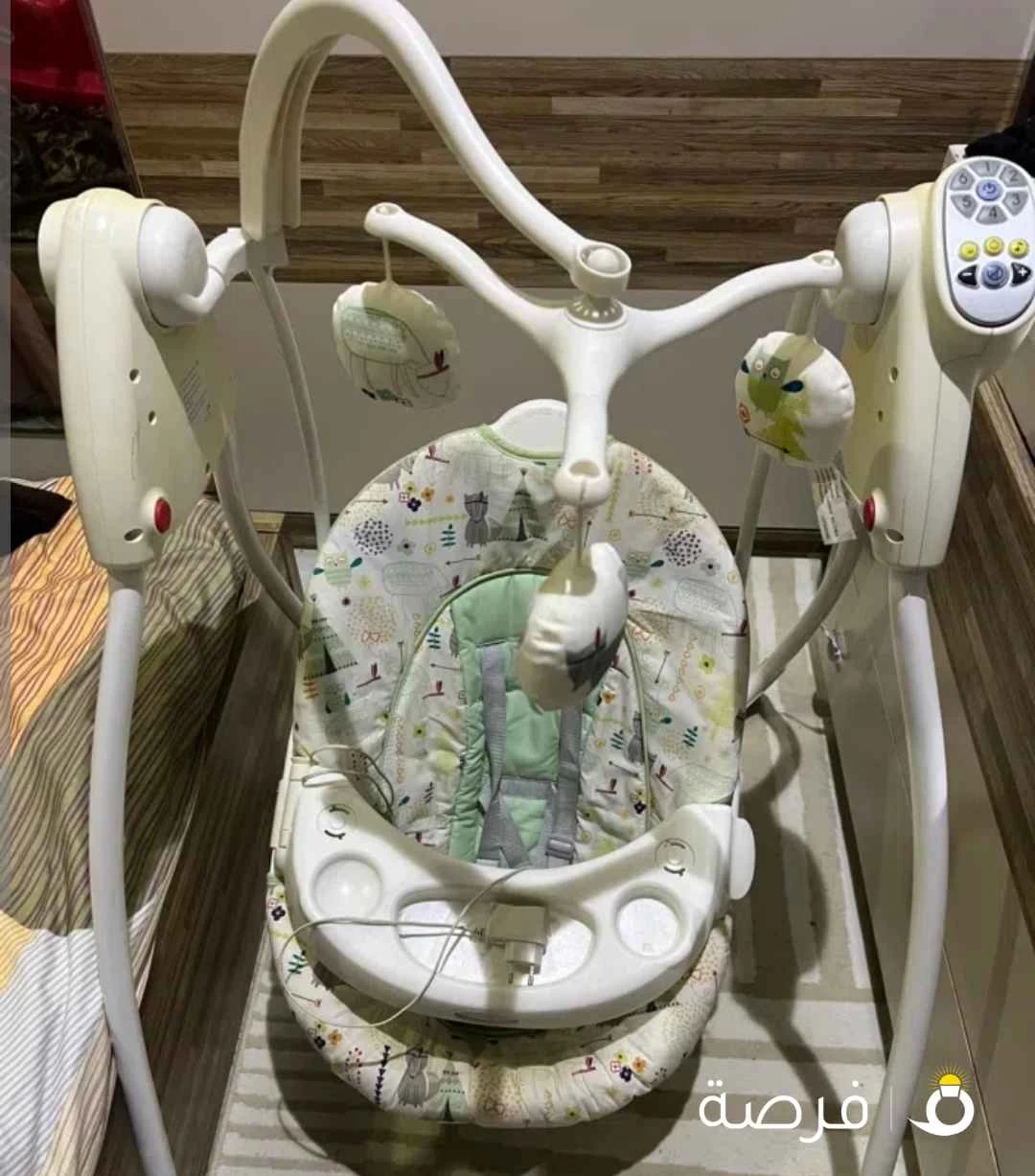 Baby swing for sale good condition cargo ارجوحه اطفال هزار بحاله جيده ماركة كارجو للبيع