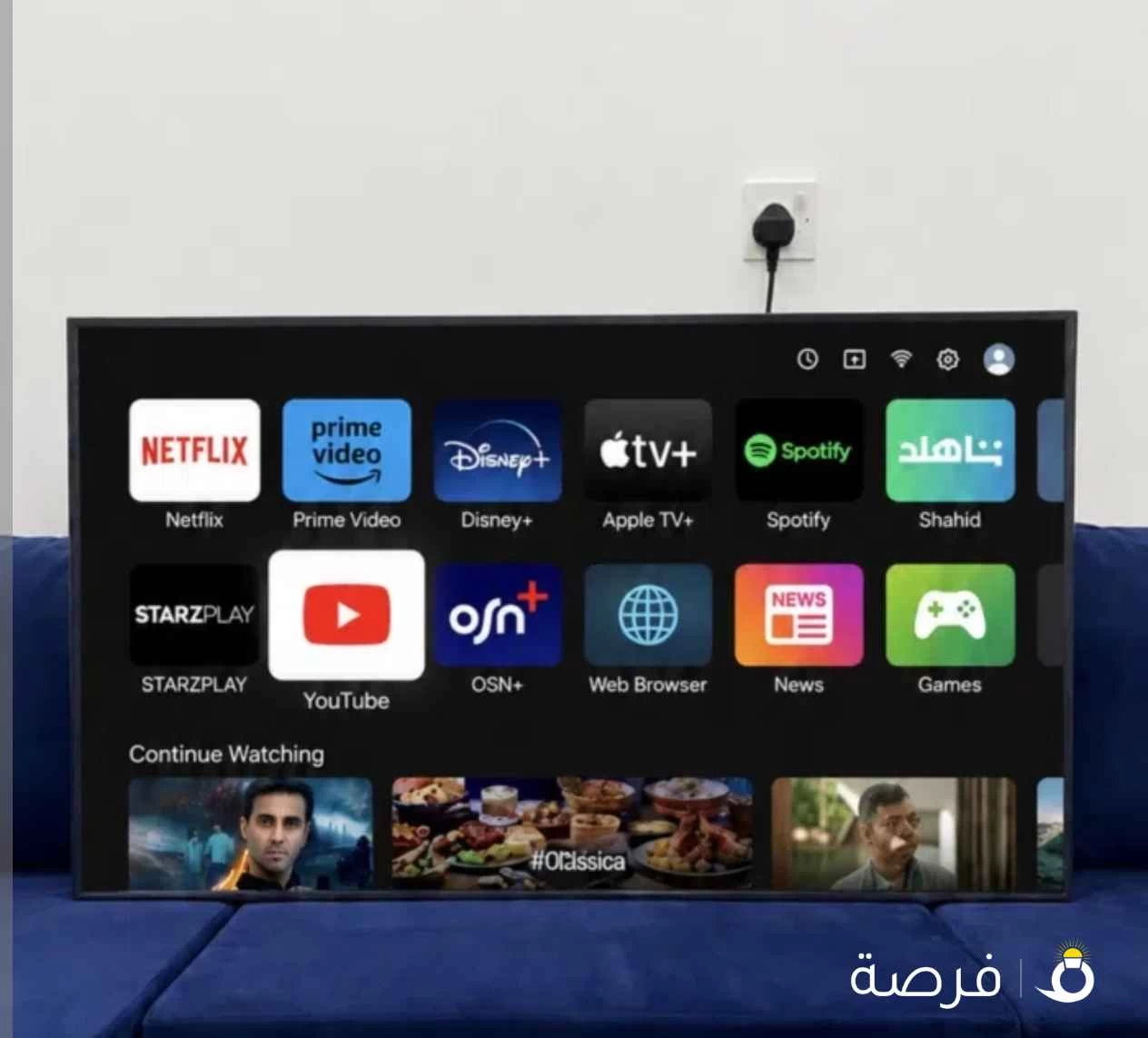 للبيع تلفزيون ⁦⁦Wansa⁩⁩ سمارت ⁦⁦TV⁩⁩ نظيف جداً