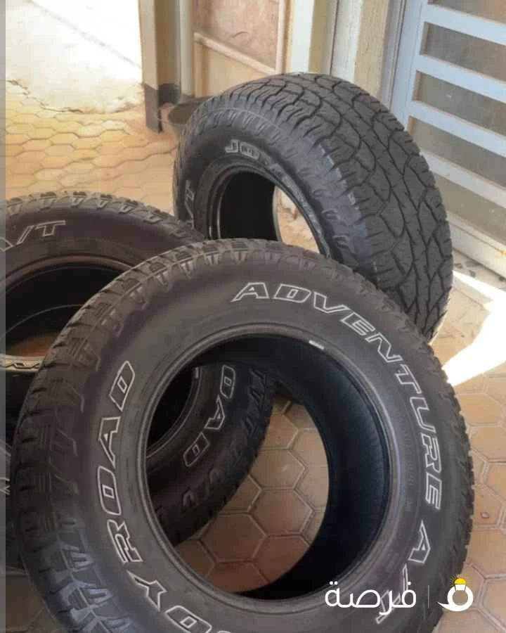 تواير و رنقات حجم ⁦⁦265-70-17⁩⁩و فيه تواير بس حجم ⁦⁦285-70-17⁩⁩