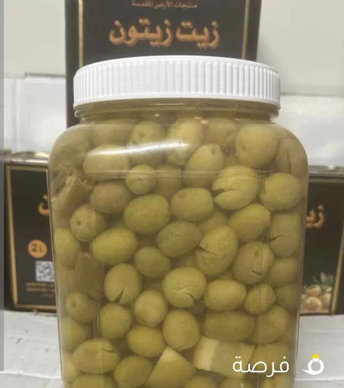 زيتون اردني اخضر درجة اولى بعل