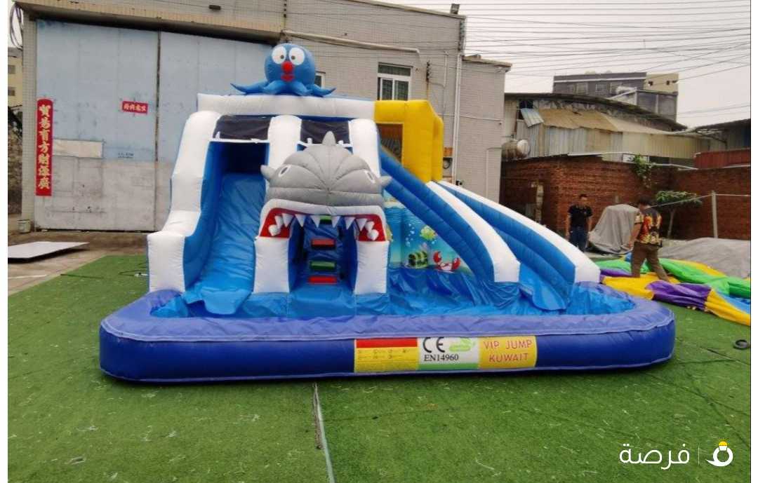 للبيع نطاطيات مائيات جديده