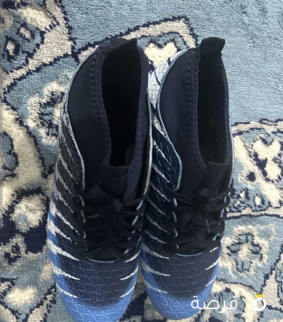 جوتي كره قدم مستعمل لمده ساعه ونص