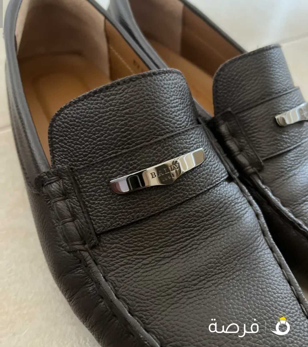 حذاء ماركة BALLY رجالي أصلي ولايوجد فيه خدش واحد ،، يوجد لون أسود و لون بُني غامق موديل 2023 للبيع