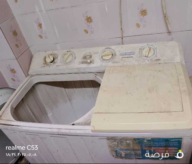 للبيع غساله دايو 15 دينار