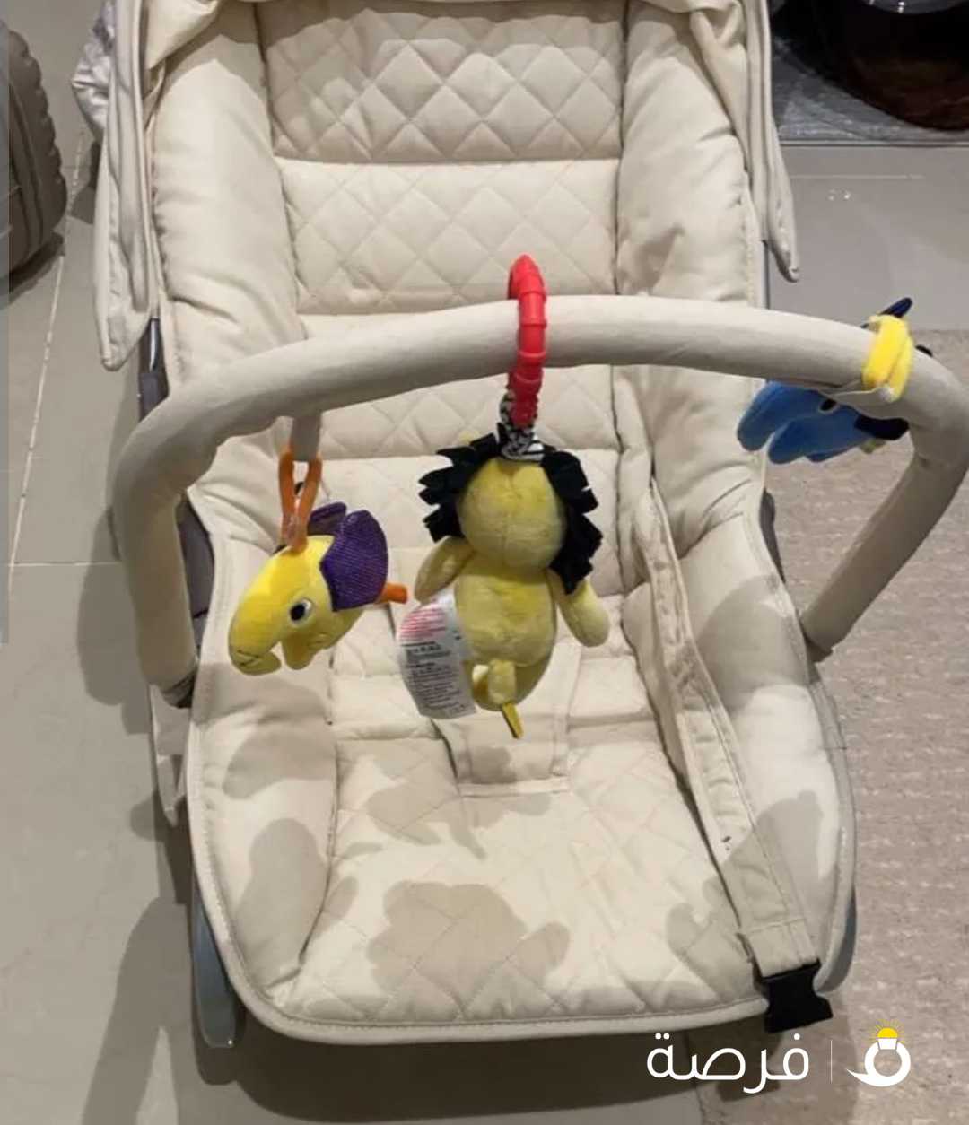 كرسي هزاز للاطفال عادي ليس الكتروني