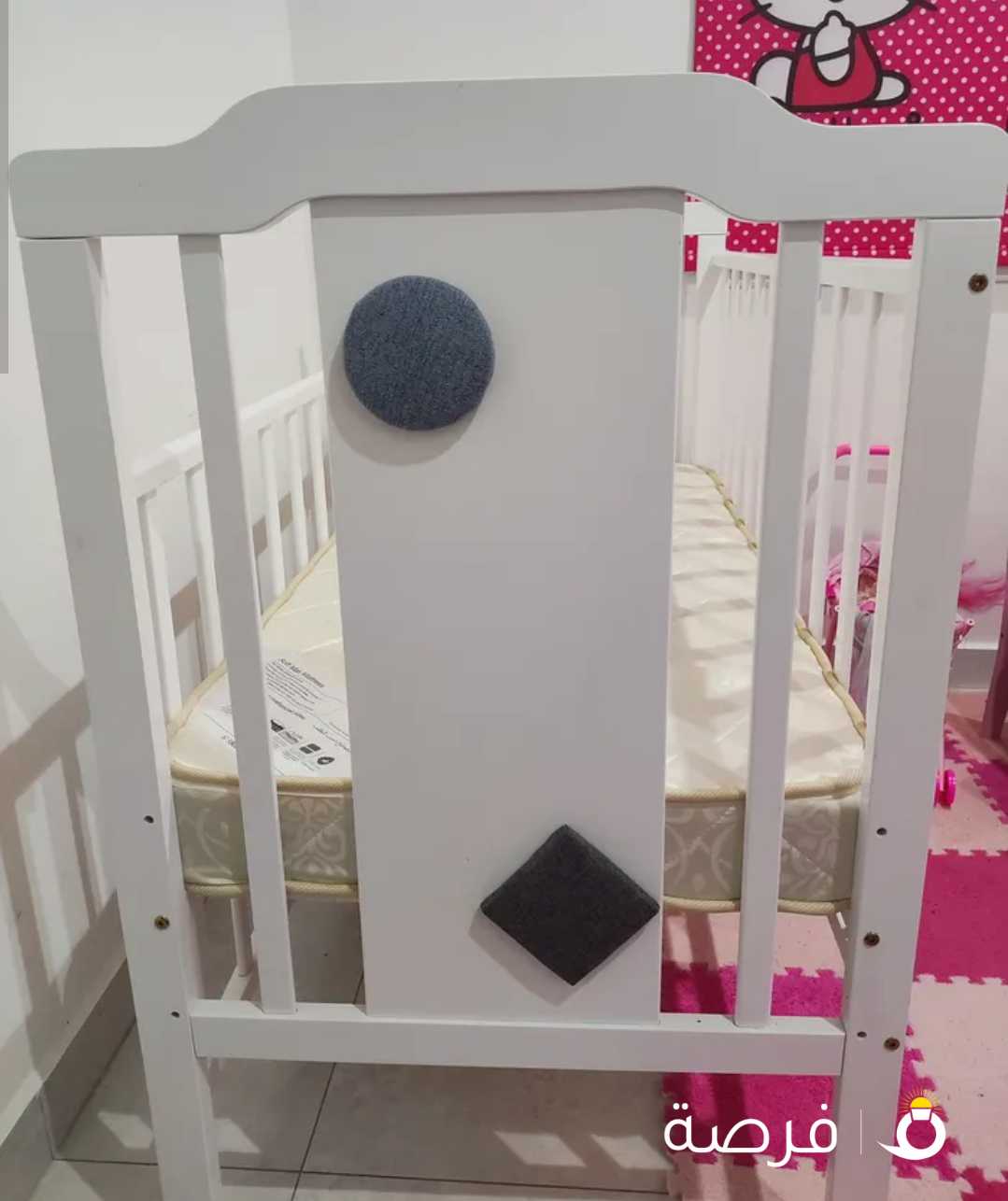 سرير بيبي مع فرشة