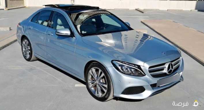 مرسيدس C200 ماشيه 124km موديل 2016
