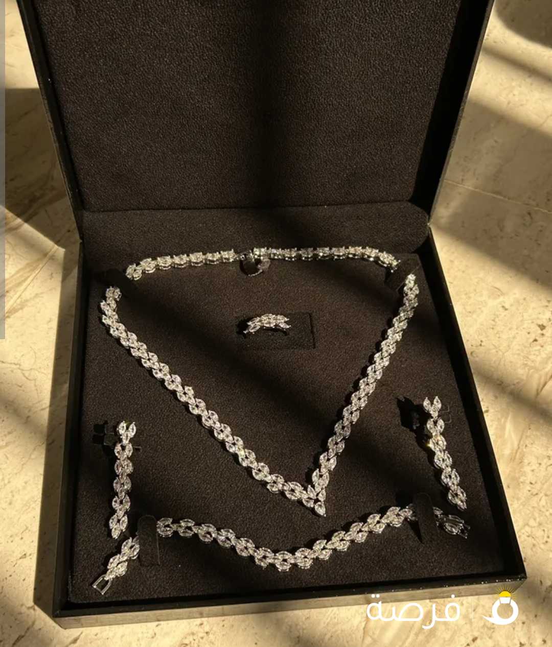 طقم حجز زركون ماركيز غير مستعمل ابدا جديد