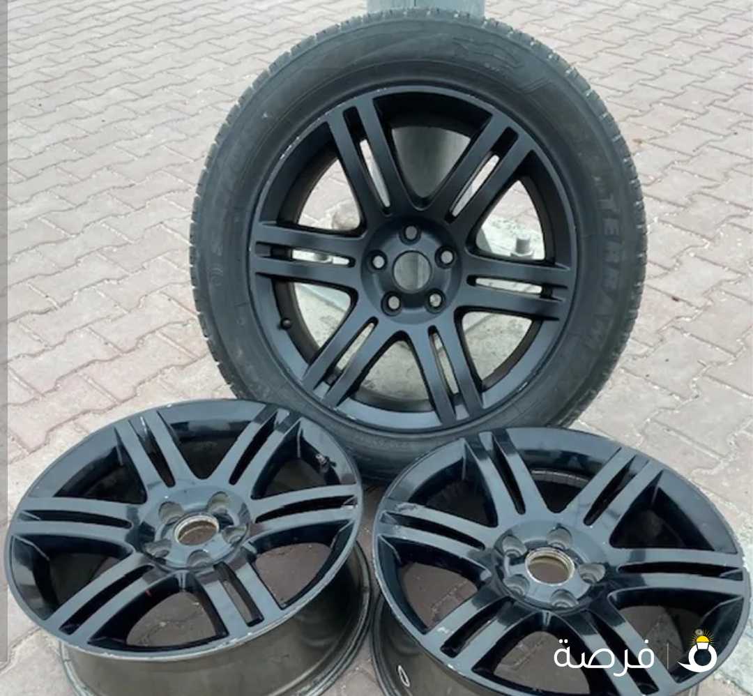 4 RIMS For Sale Good Condition / 235/55/18 - Dodge/ Chrysler - دودج/كرايسلر للبيع أربعة رنقات