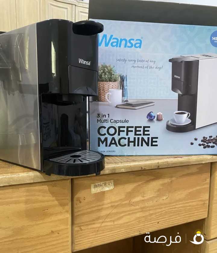 ماكينة صنع القهوة الاسبريسو ونسا 20 بار قهوة بودر او كبسولات نيسبريسو