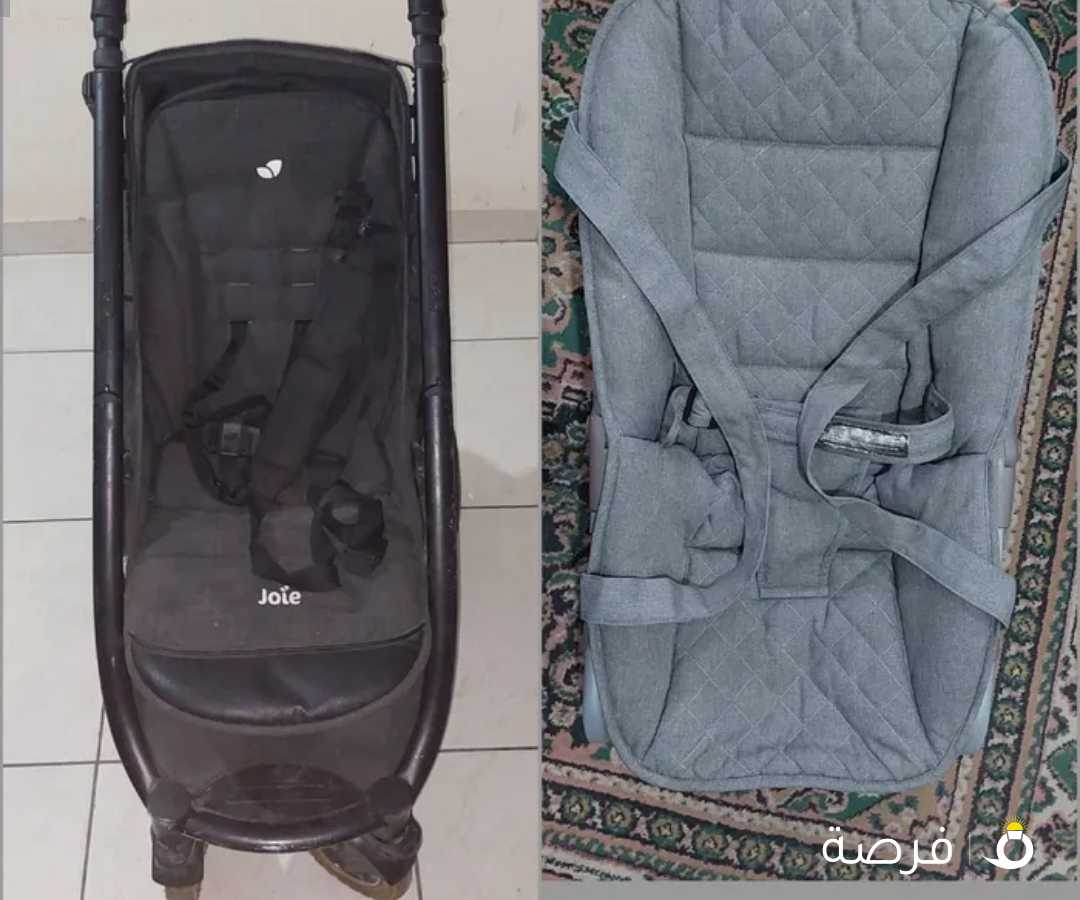 عربة أطفال ليتراكس برو Joie و كرسي هزاز كورال للأطفال juniors من سنتر بوينت