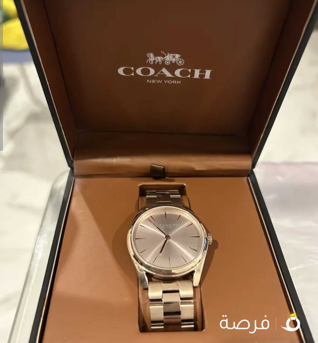 Coach Gold tone watch