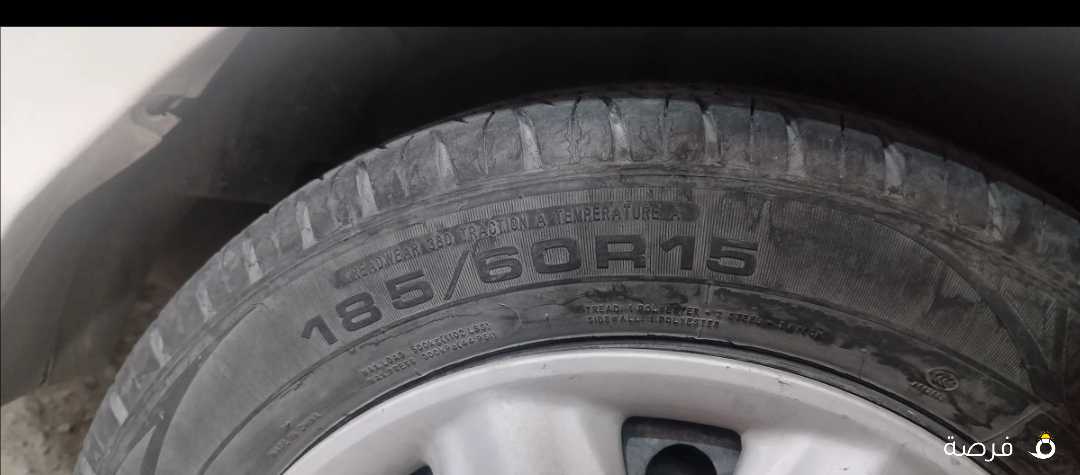 للبيع تواير مع رنجات حديد عدد 5