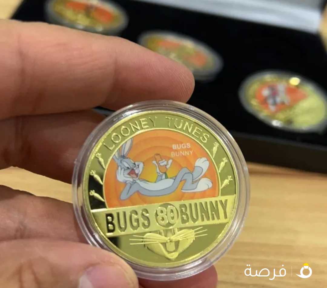 مسكوكات والت ديزني مذهبة