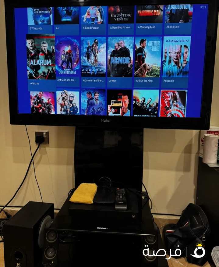 Haier tv 42”inch with stand