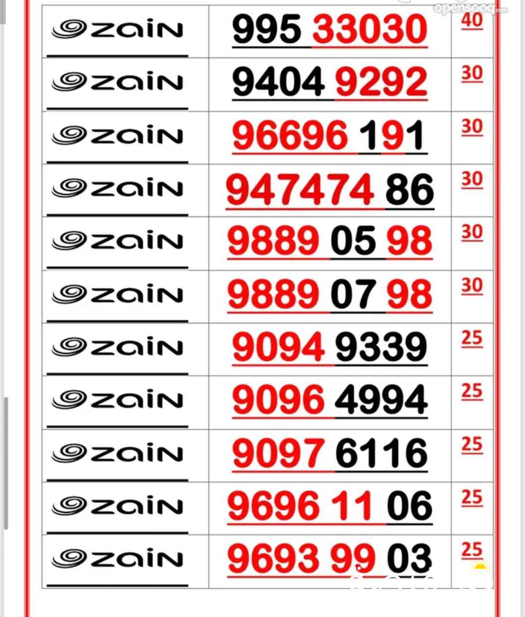 أرقام مميزة للبيع