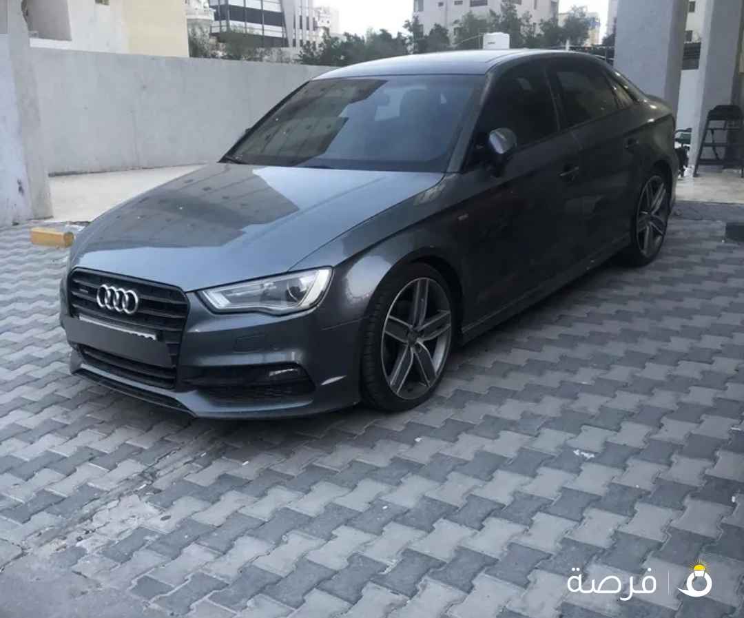 للبيع اودي A3 وكاله الكويت 2015 رمادي الداخل بيج فل اتوماتيك