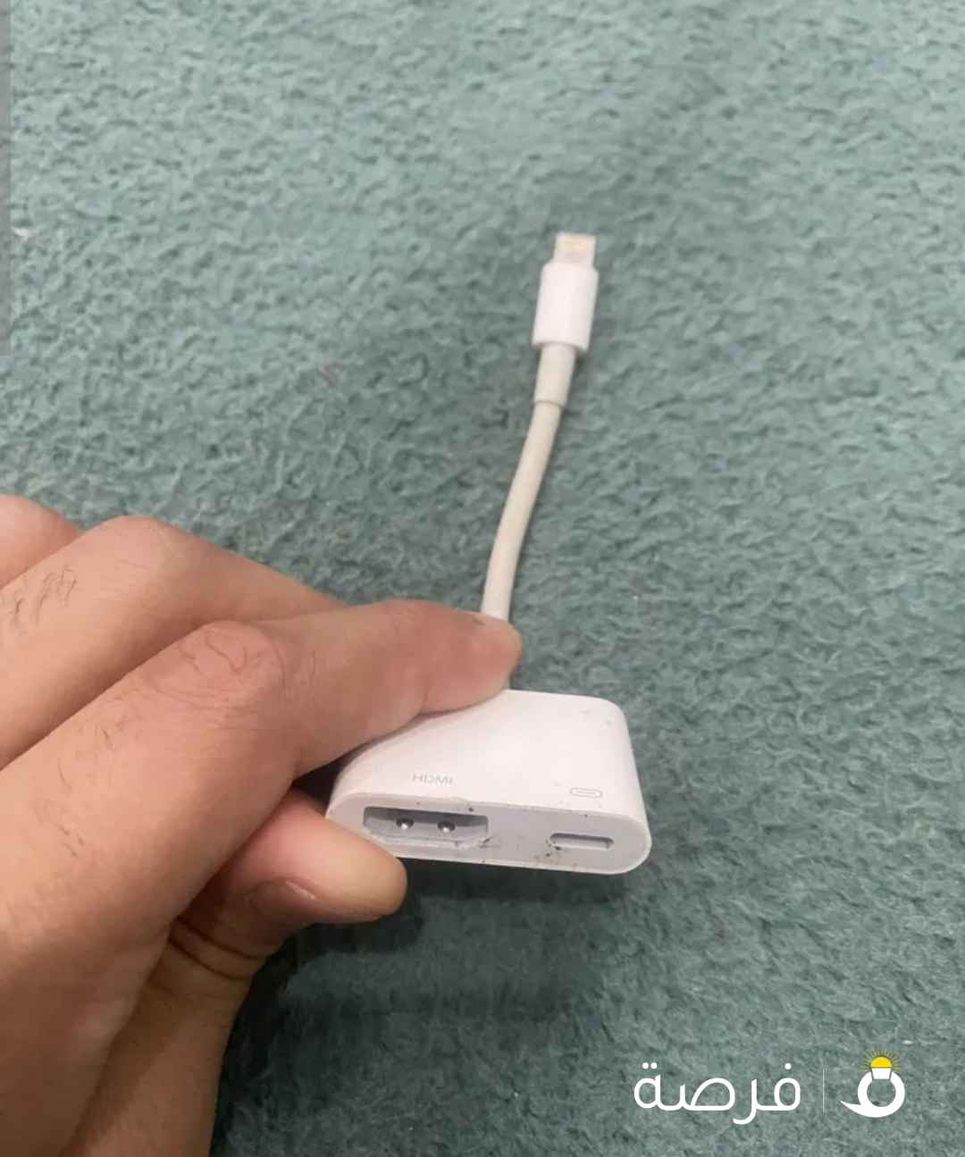 توصيله من آيفون إلى تلفاز