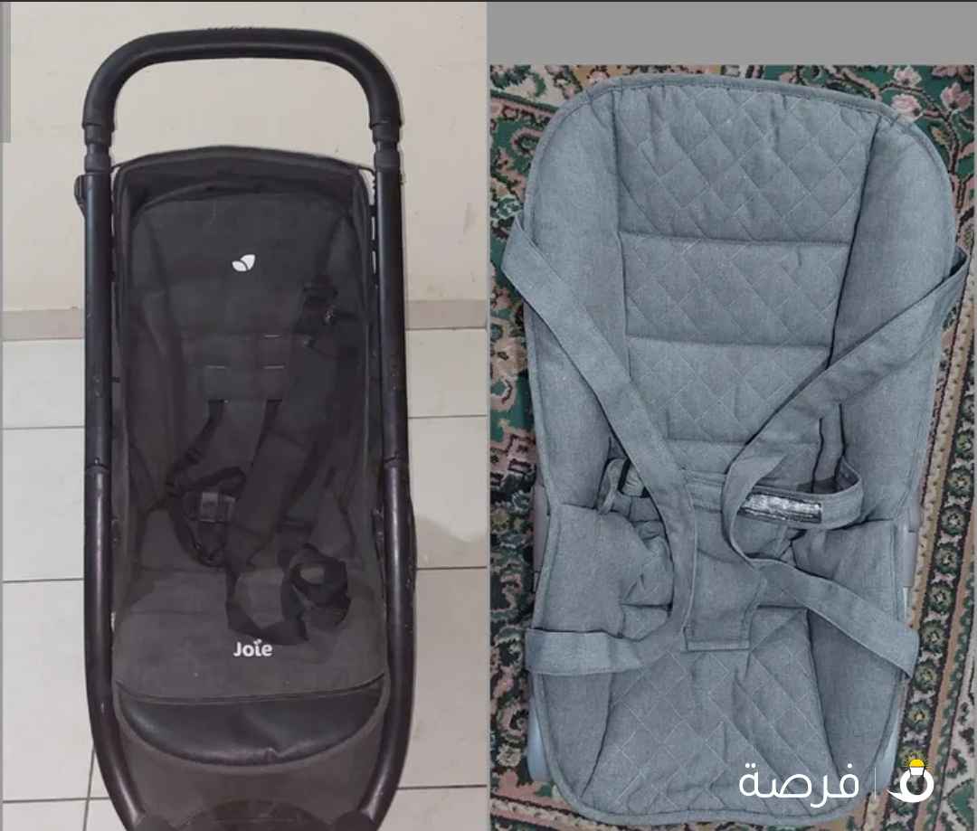 عربة أطفال ليتراكس برو Joie و كرسي هزاز كورال للأطفال juniors من سنتر بوينت