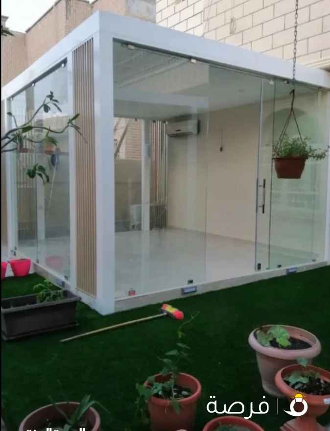 حداد #مظلات #اصيف # حداد مظلات خشبي كيرلي كسباني مظلات غرف ديوانية #