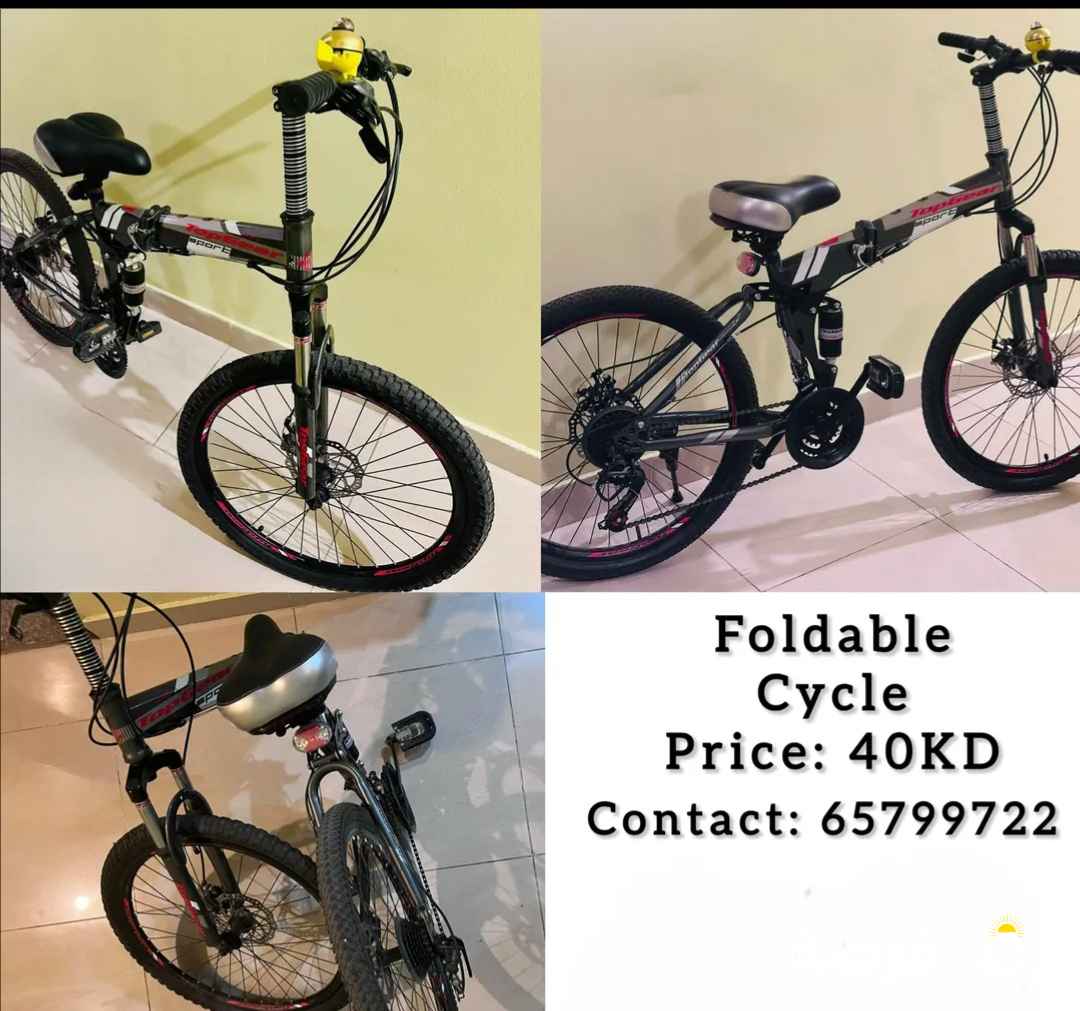 Foldable cycle