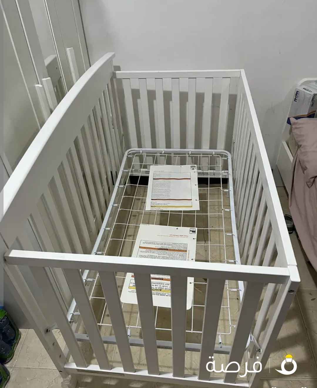 تخت بيبي خشب