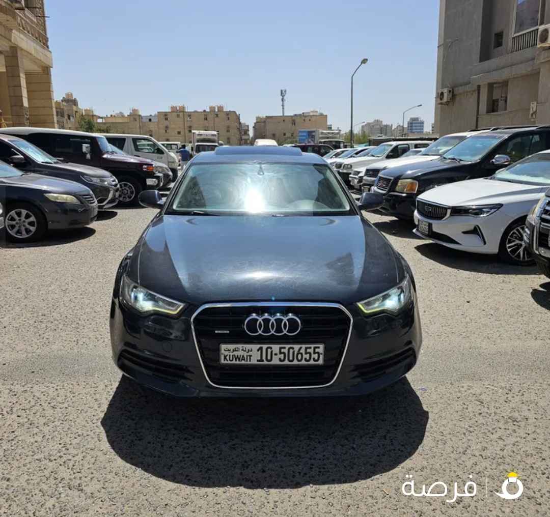 اودي A6 2013 السياره دقت سلف مو محتاجه وله شي.