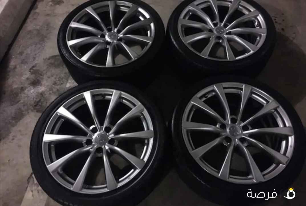 للبيع رنجات انفنتي G37s او Q60s اصليين