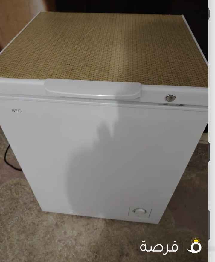 ديب فريزر افقي بحاله ممتازه وتبريد قوي