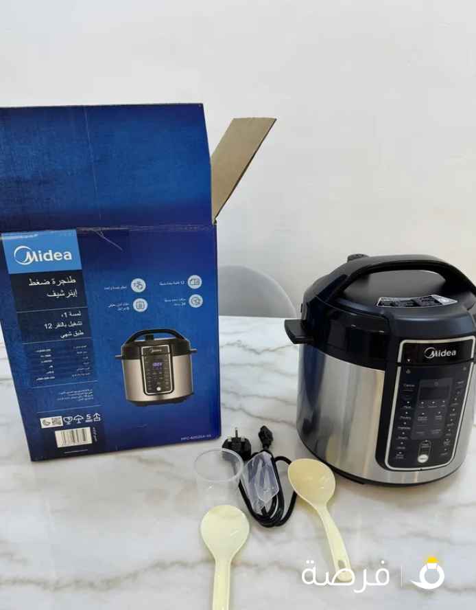 طنجرة ضغط Midea متعددة الاستخدام بحالة ممتازة