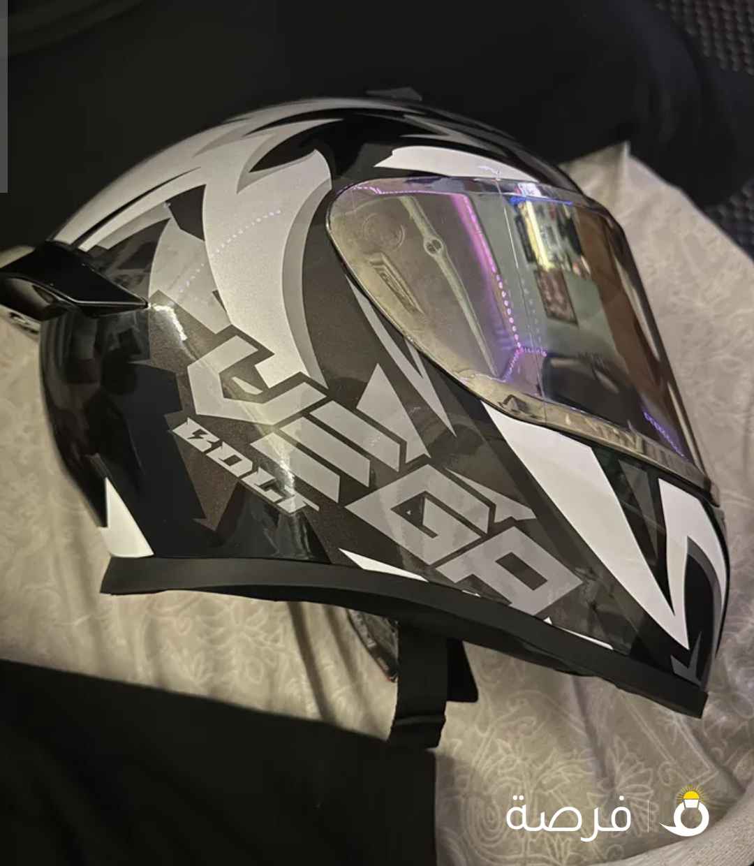 Vega black and grey brand new helmet