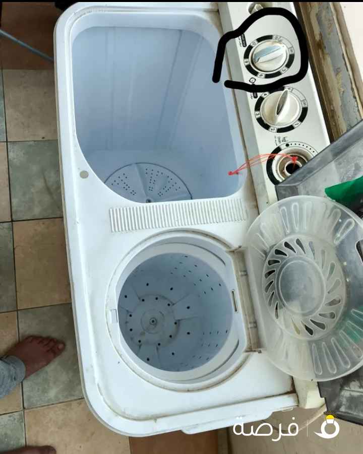 بيعه لعدم حاجه غساله نص اتوماتيك Selling it due to lack of need for a semi-automatic washing machin