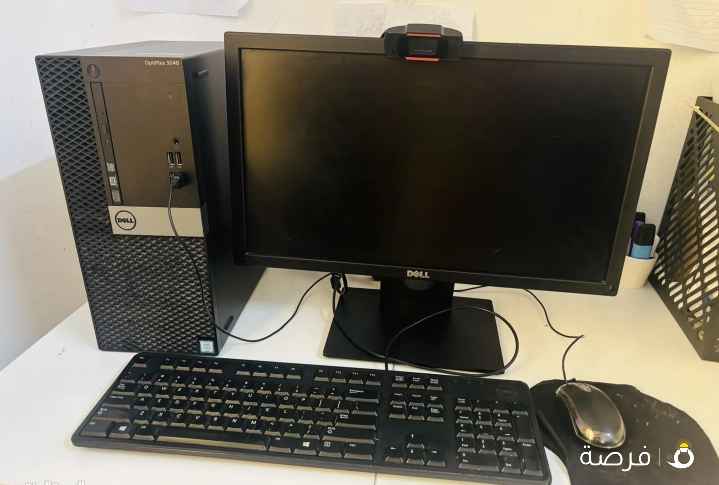 Dell Optiplex 3040 desktop with camera and mouse take all