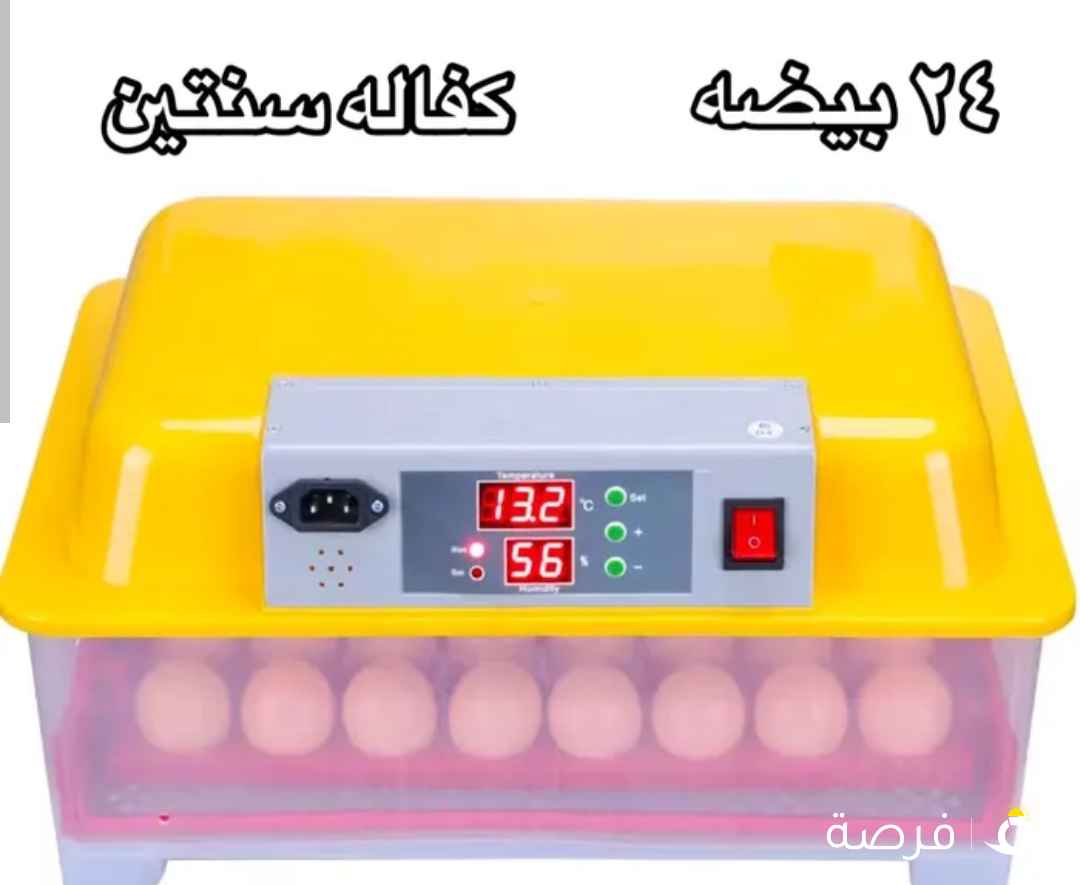 فقاسه 24 بيضه و 56 و 112 و 320 كفاله سنتين