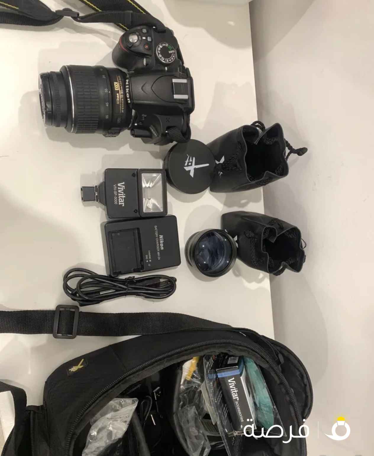 للبيع كاميرا نيكون d3200