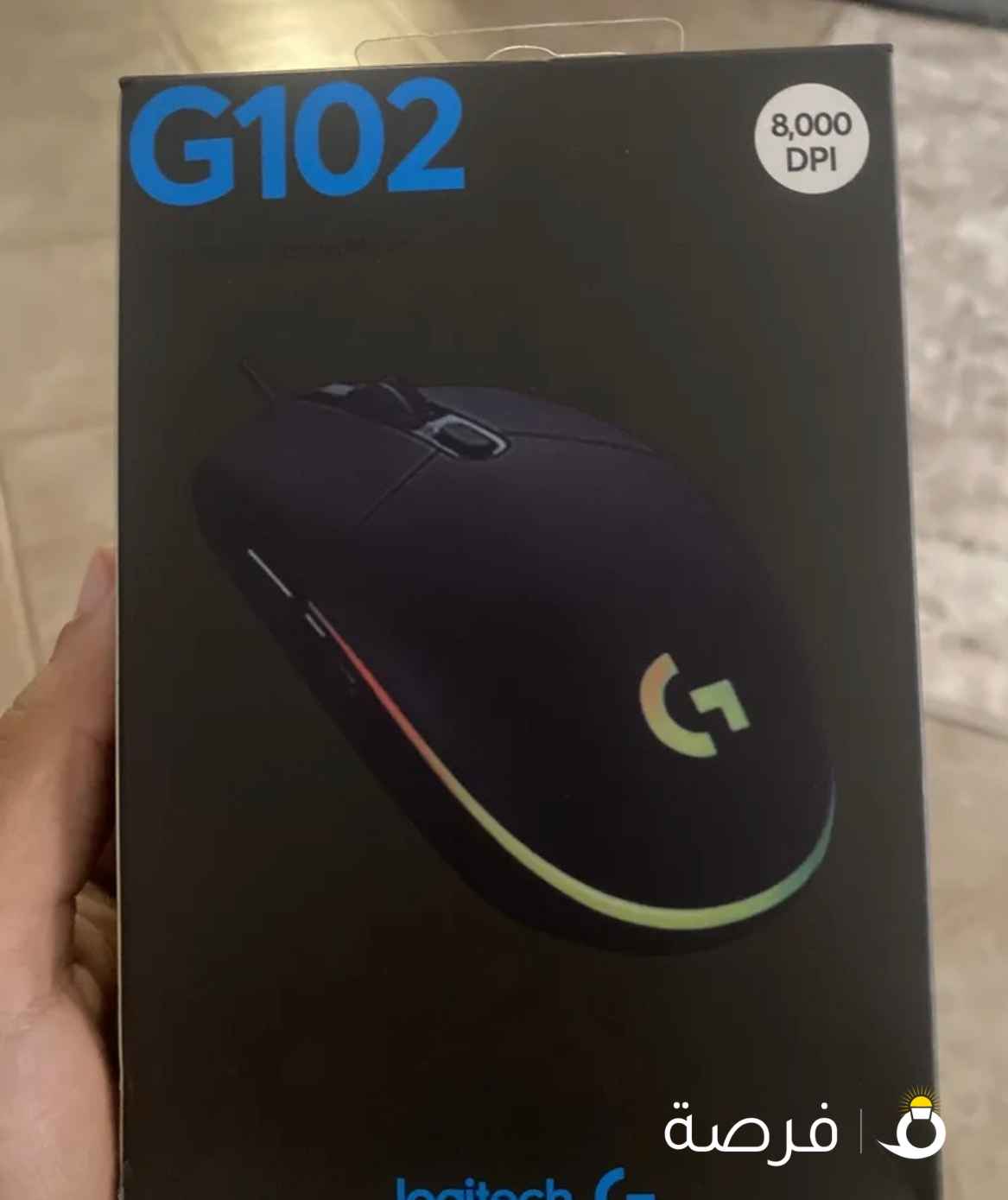 ماوس Logitech g102 جديد مقلد