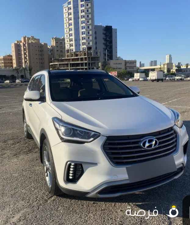 للبيع لعدم الحاجة هونداي سانتافي 2017 6 سلندر بحالة ممتازة تكيف بارد و حرارة ثابته