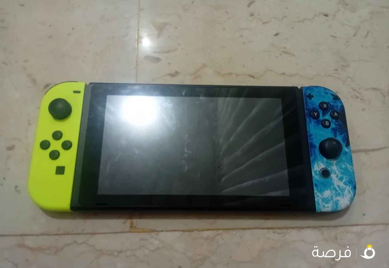 جهاز سويتش جديد اصلي 100 ب 100 و عليه لعبة فيفا 25 بفلوس مشترية و نظام تاني يحتوي على 60 لعبة