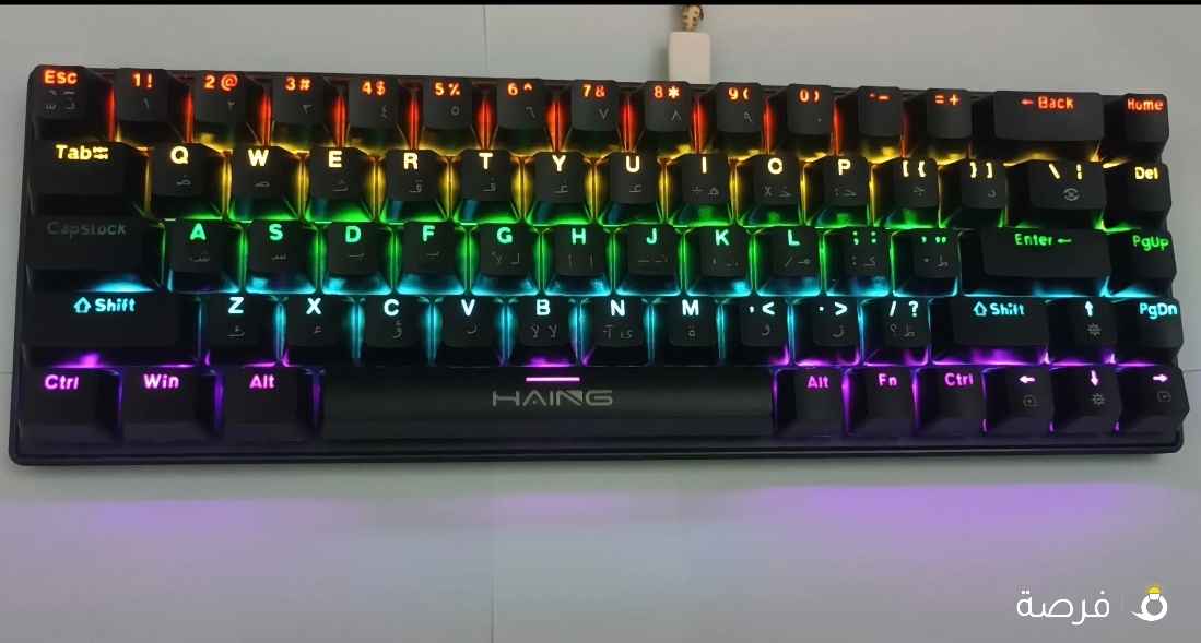 Haing RGB Mechanical Gaming Keyboard (USB-C) Price Negotiable