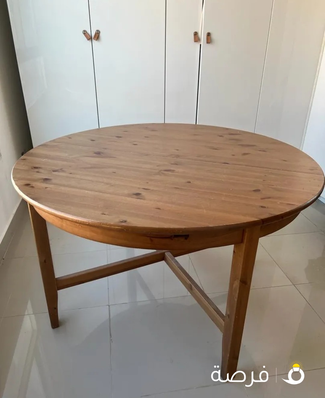 ikea-expandable-dining-table-2-wooden-chair-round-to-Ikea expandable dining table