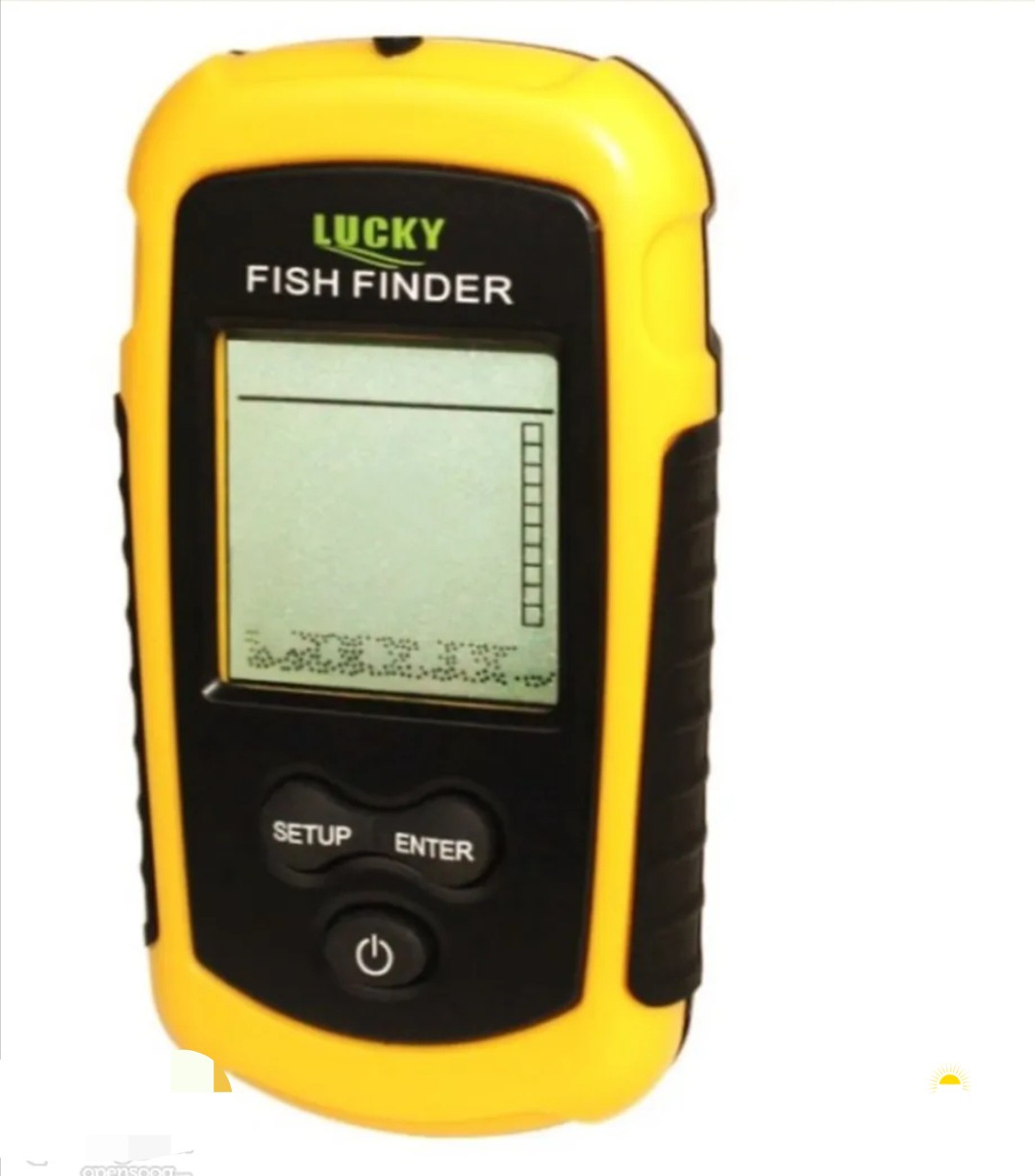 جهاز بلاد متنقل للكشف عن اماكن وإعمال تجمعات ألسمك للصيد PORTABLE FISH FINDER