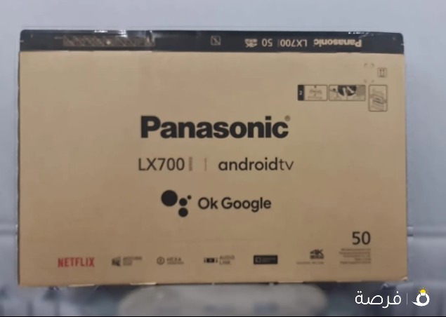 Panasonic 50 inch UHD-4K Android Smart Tv تلفزيون باناسونك الترا اتش دي 4-كي 50 انش سمارت