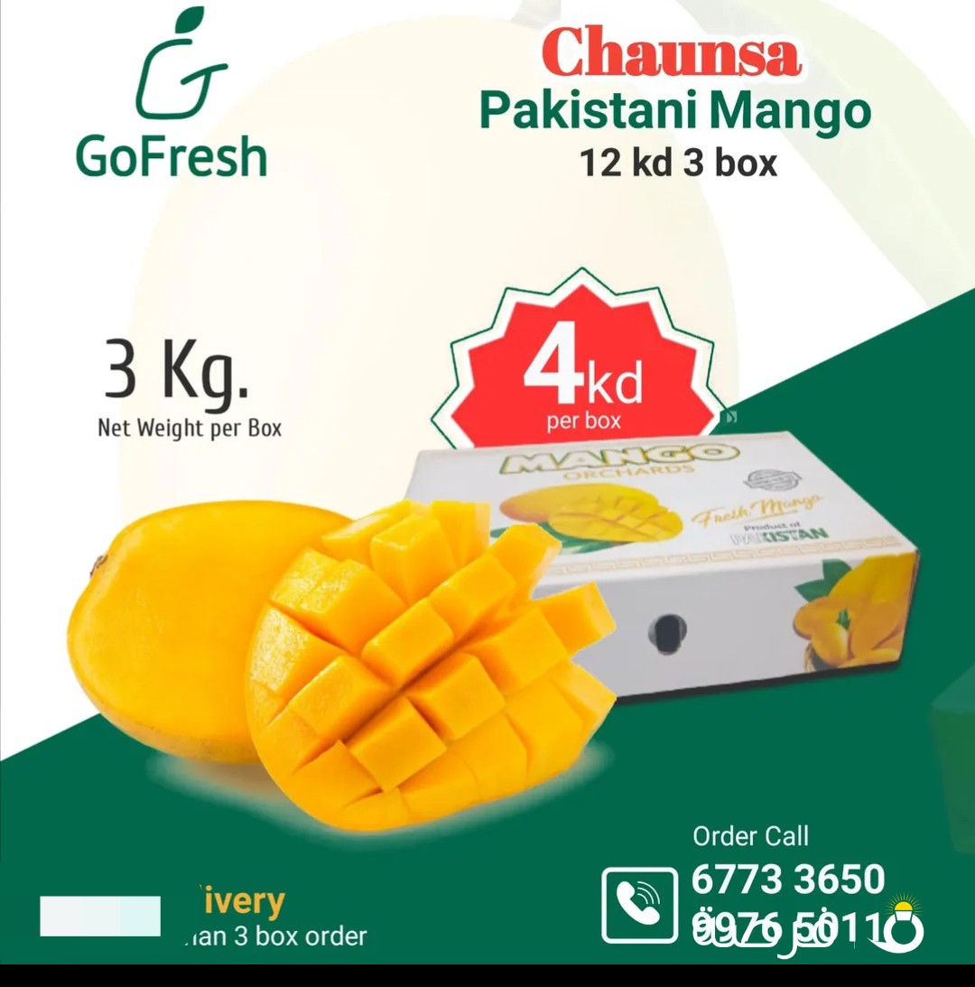 Pakistani chaunsha Fresh mango