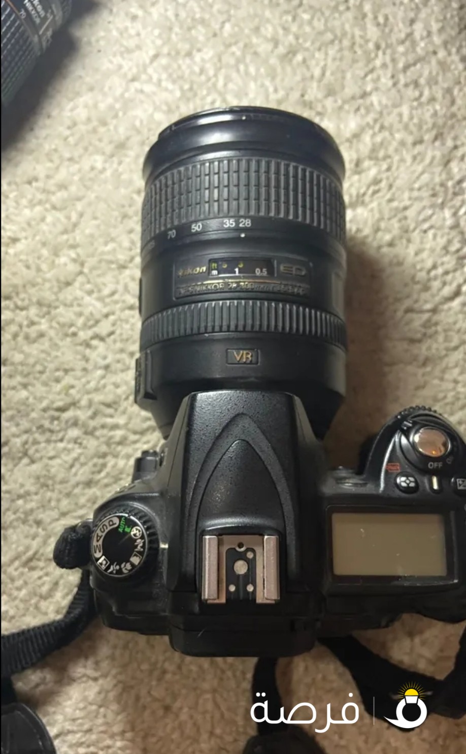 نيكون d200/d90 مع عدسات