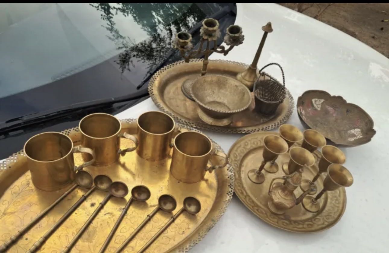 مجموعه طقم نحاس