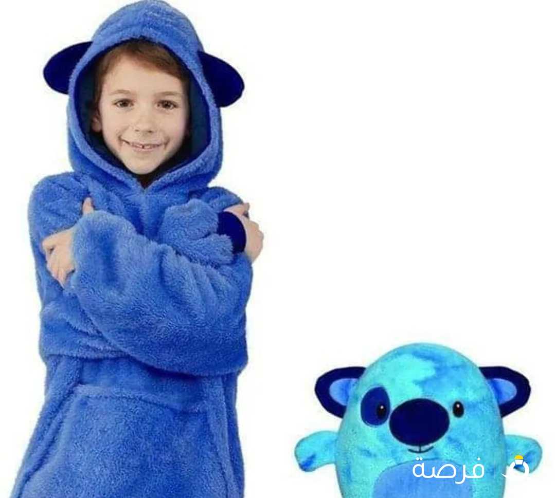 Huggle hoodie animal رداء الأطفال الحديث بأشكال مختلفة