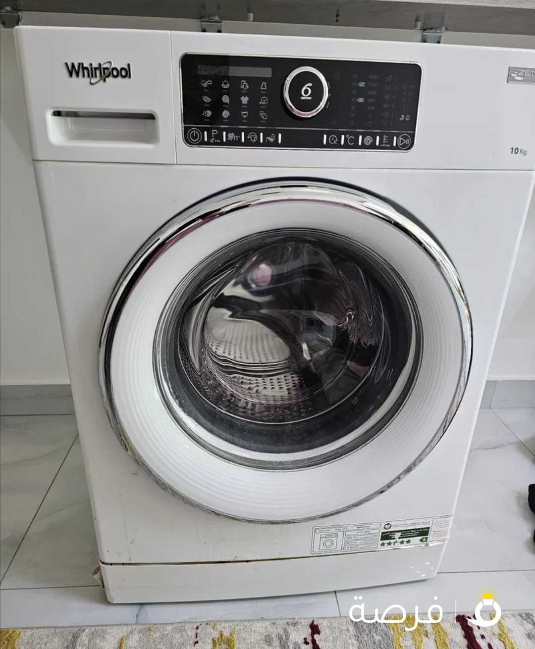 للبيع غسالة 10 كيلو Whirlpool