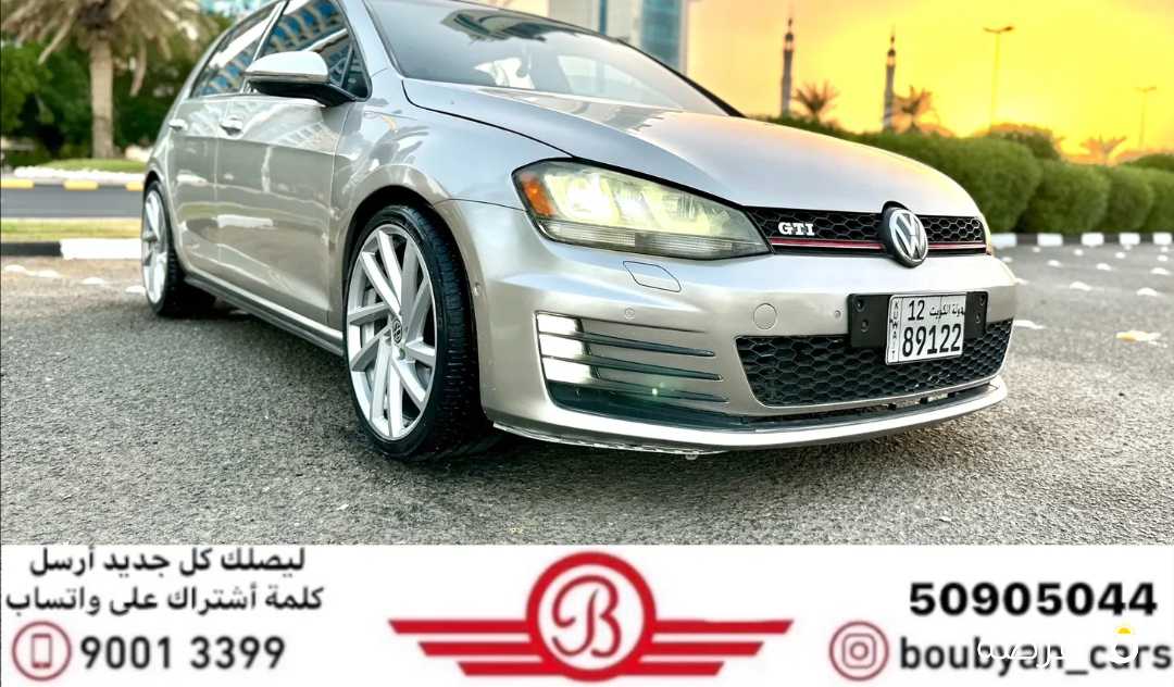 فولكس فاغن جولف GTI 2015 العداد 122 السعر 3250